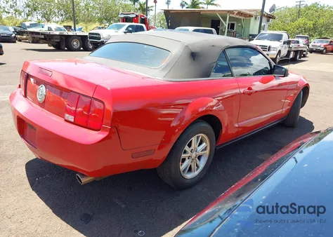 2007 Ford Mustang V6 Deluxe/V6 Premium из США, поврежденный, VIN 1ZVFT84N475282577